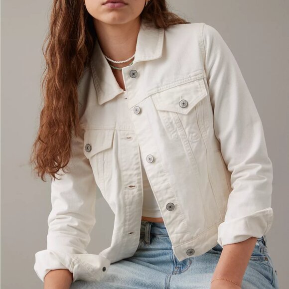 American Eagle Denim Jacket - Picture 1 of 6